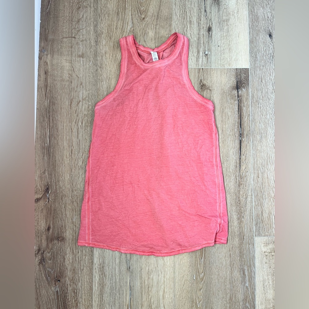 🪸Coral Lululemon Open- Back Tank!🪸